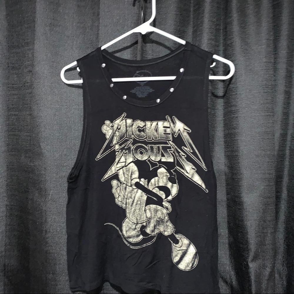 BLACK ROCKIN DISNEY MICKEY MOUSE BLOUSE 🎸